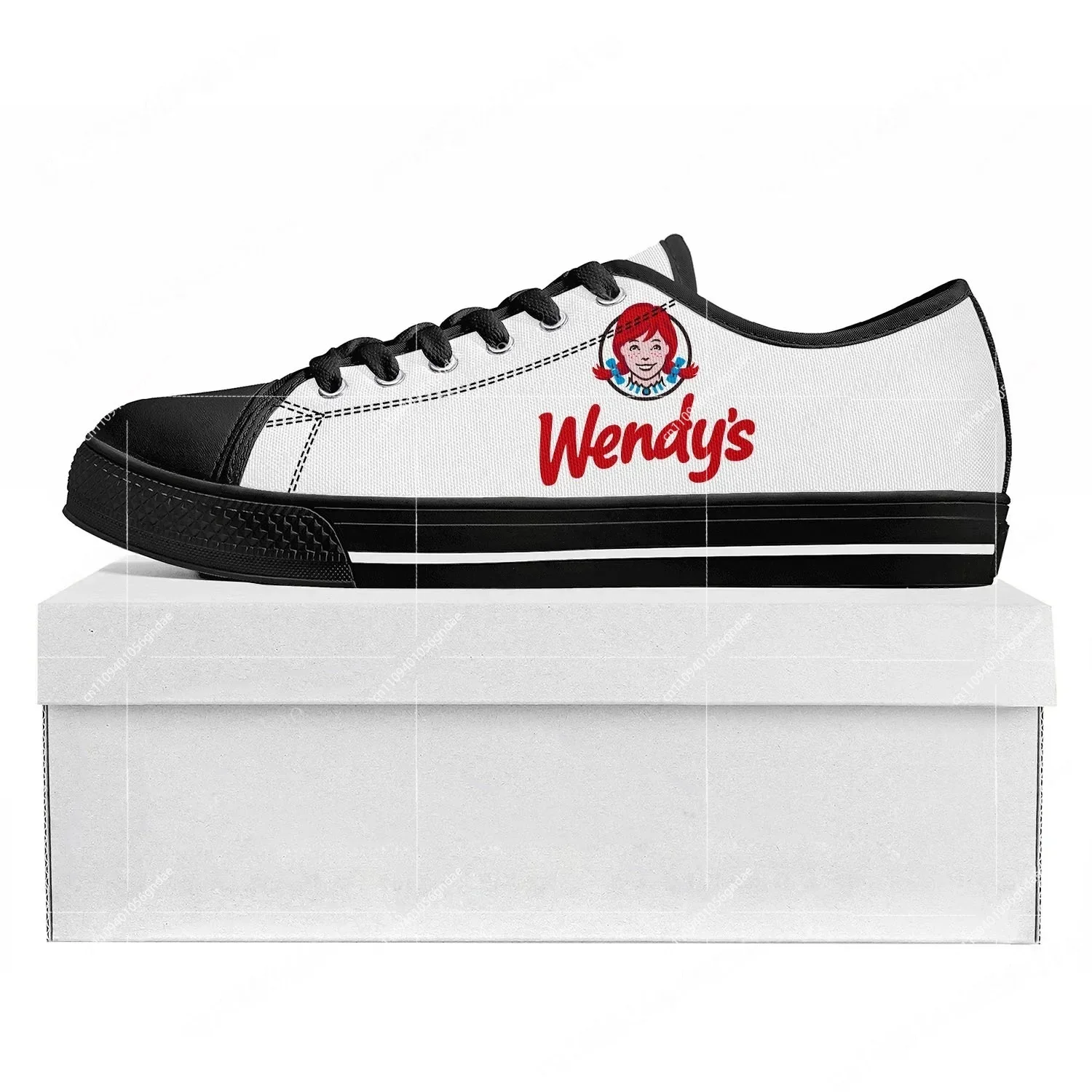 Women Shoes Logo - New Wendys Fast Food Restaurant Logo