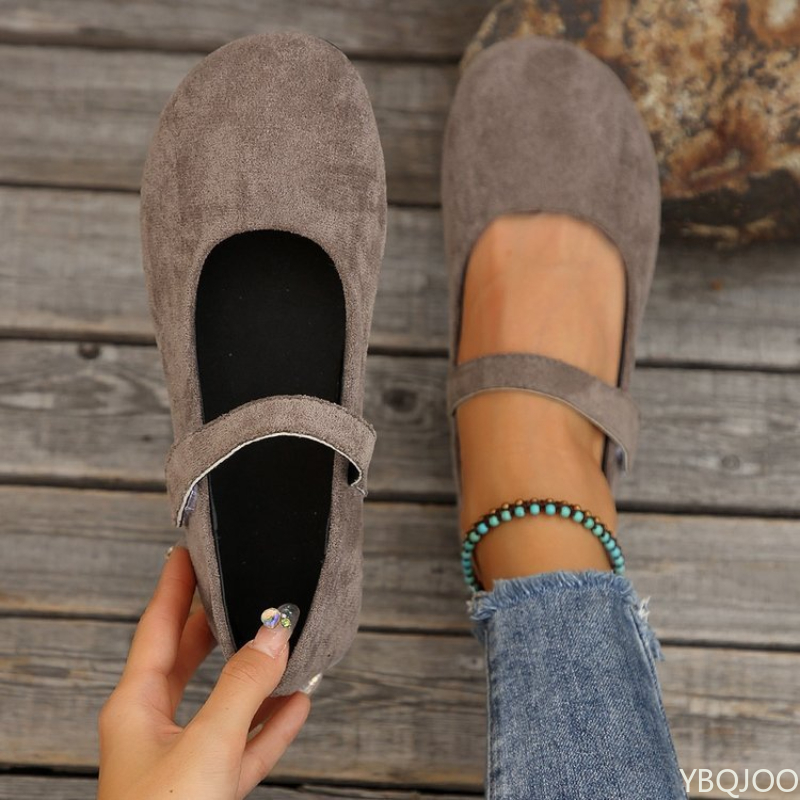 Women'S Shoes For Wide Feet - Woman's Casual Flats Shoes Round Toe