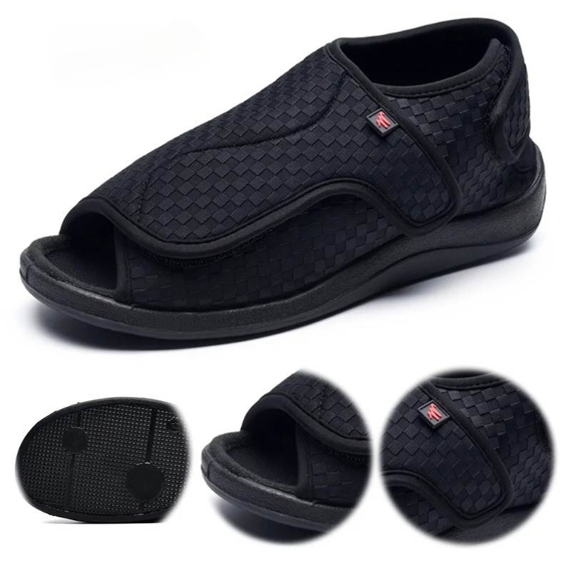 Women'S Shoes For Wide Feet - Women Men Diabetic Slippers Extra Wide
