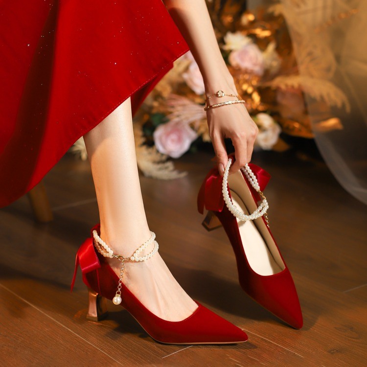 Women Shoes Nb - Suede Single Shoes Autumn New Pointed