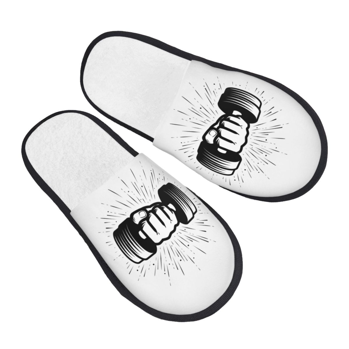 Women Shoes Logo - Custom Gym Fitness Logo Comfort Scuff