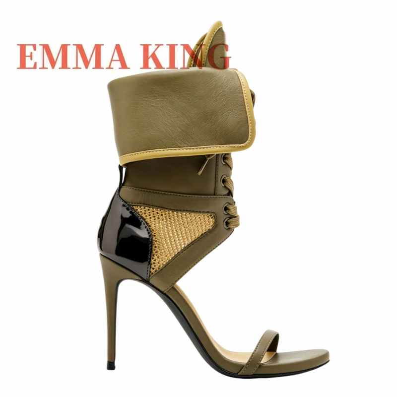 Green Fold Over Ankle High San - đánh giá và giá Women Shoes Boots