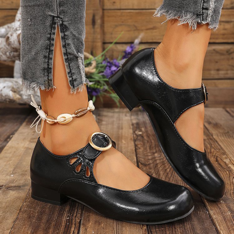 Women's Fashion New Buckle Des - đánh giá và giá Women'S Shoes Plus Size