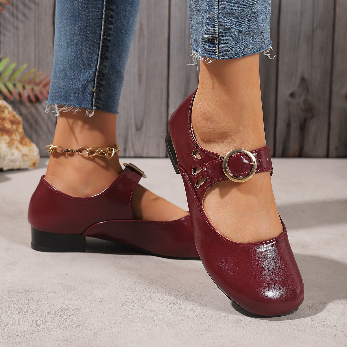Women's Fashion New Buckle Des - đánh giá và giá Women'S Shoes Plus Size