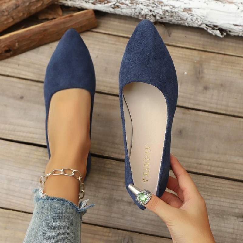 2025 New Single Shoe Shallow M - đánh giá và giá Pointed Toe Flat