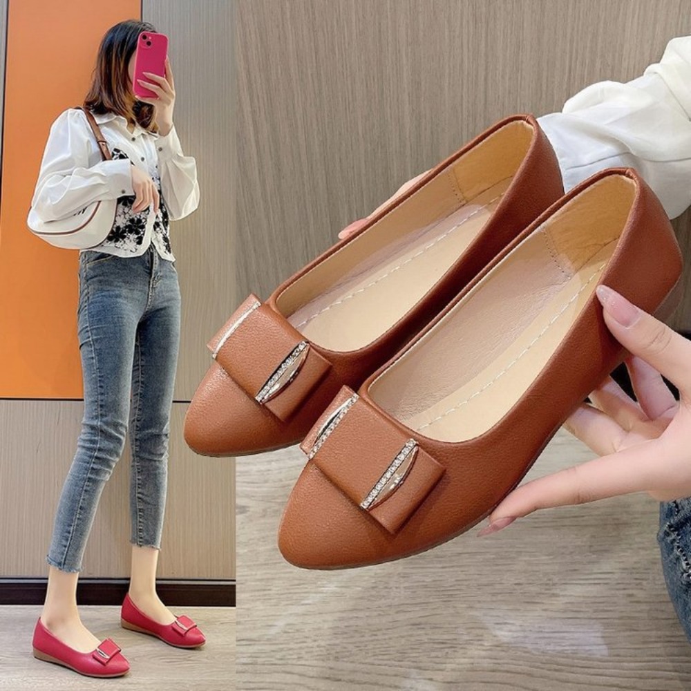 Women Trend Flat Casual Lightw - đánh giá và giá Pointed Toe Flat