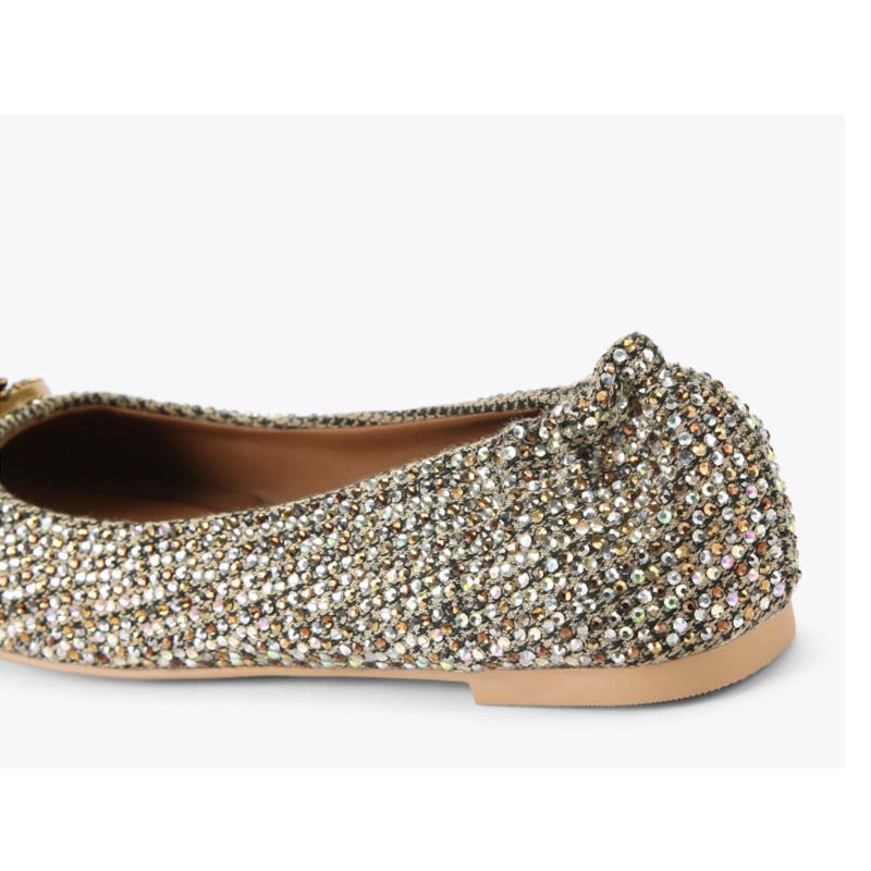 Luxury Full-diamond Shallow-cu - đánh giá và giá Pointed Toe Flat