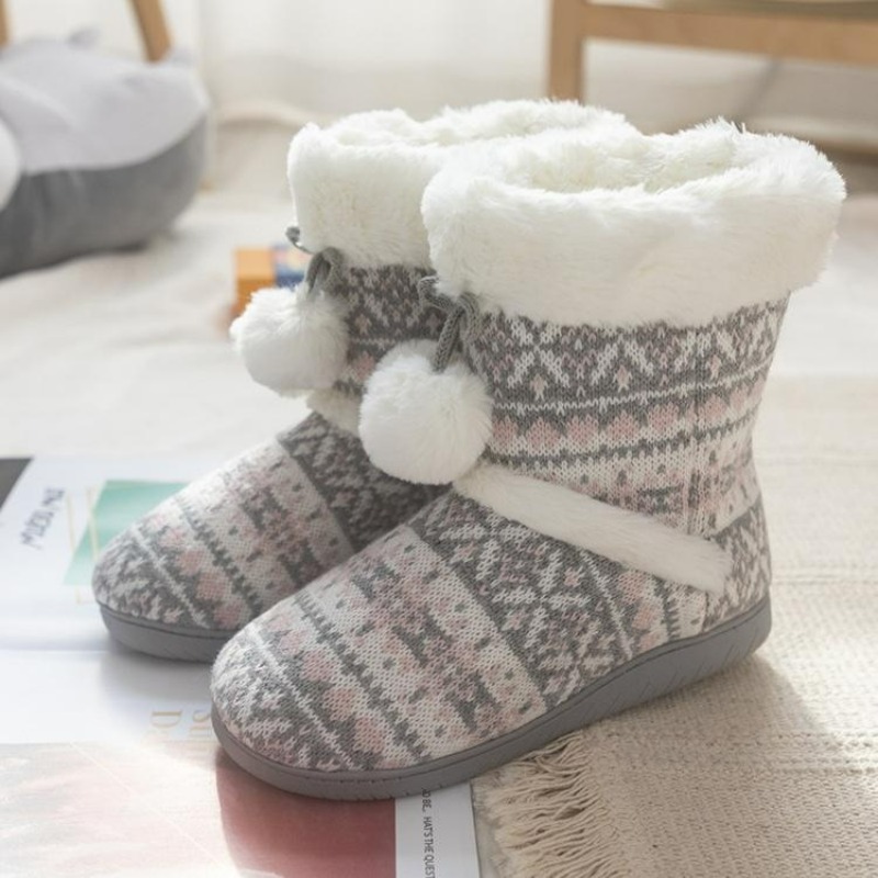 Plush Slippers Boots for Women - đánh giá và giá Women Shoes Boots