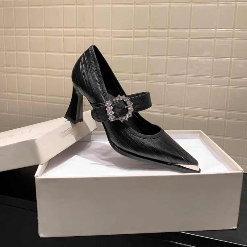 Versatile Temperament Rhinesto - đánh giá và giá Women Shoes Nb