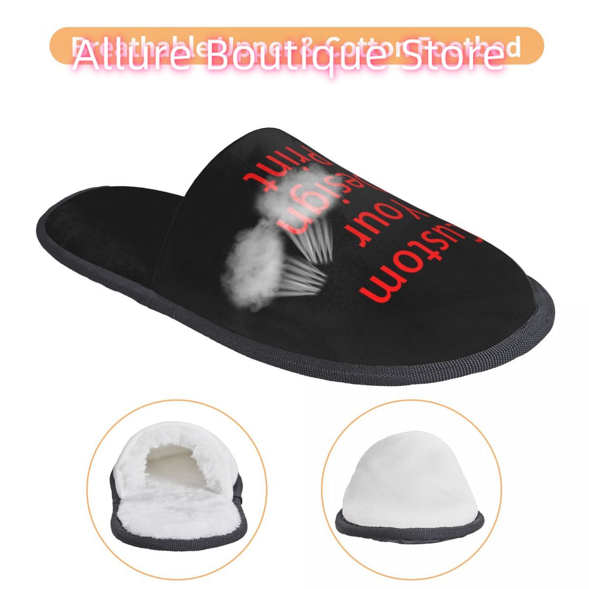 Custom Your Design Guest Slipp - đánh giá và giá Women Shoes Logo
