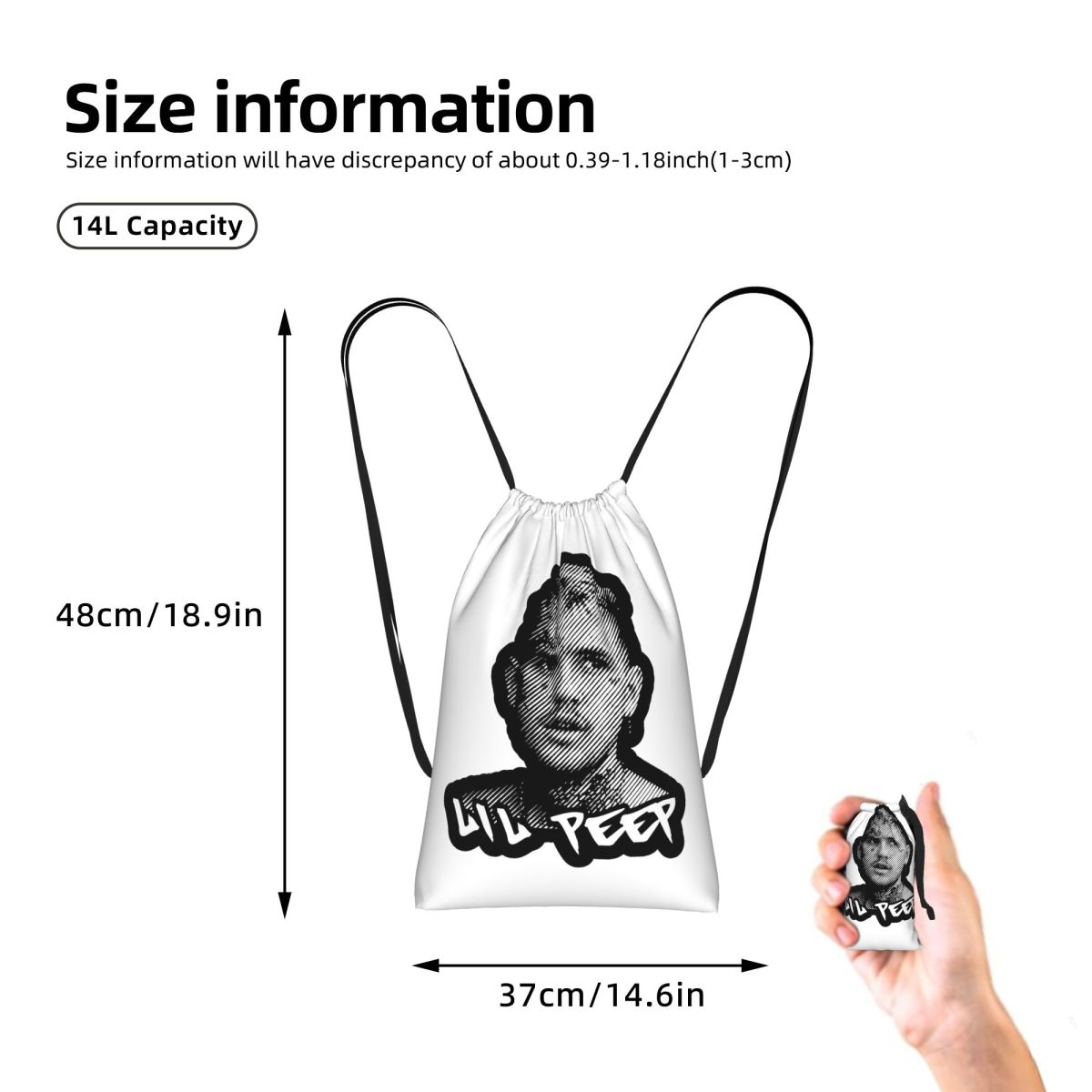 Logo Lil Peep Backpacks Fashio - đánh giá và giá Women Shoes Logo