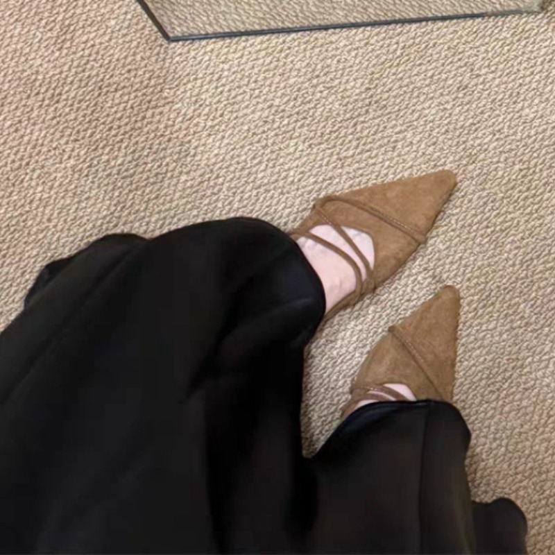 Retro Flat Ballet Dance Single - đánh giá và giá Pointed Toe Flat