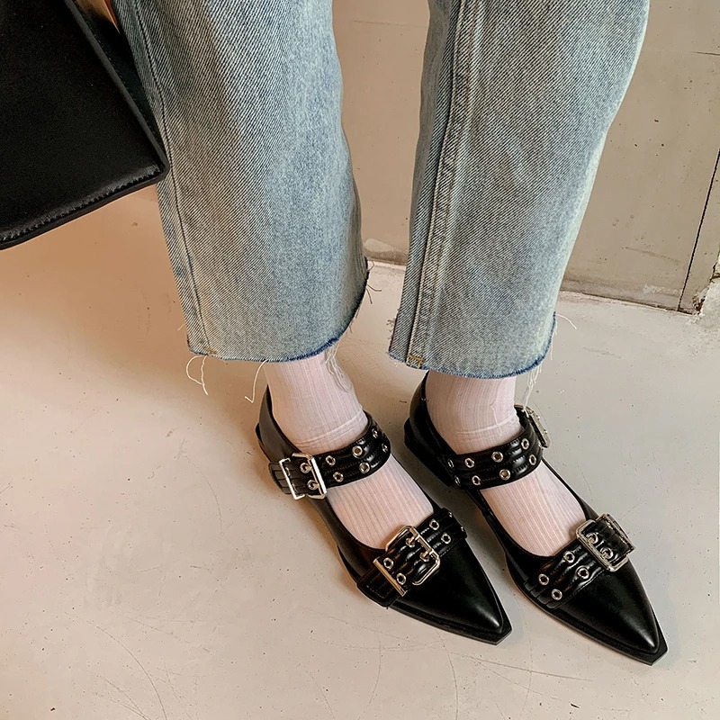 Women's Shoes Designer Luxury  - đánh giá và giá Pointed Toe Flat