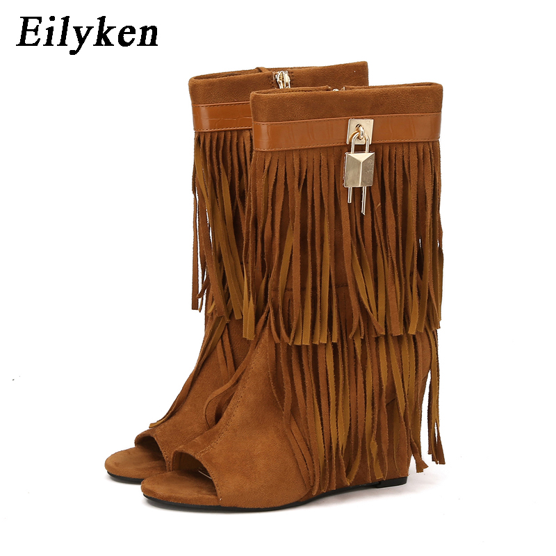 Eilyken Designer Fringe Wedges - đánh giá và giá Women Shoes Boots