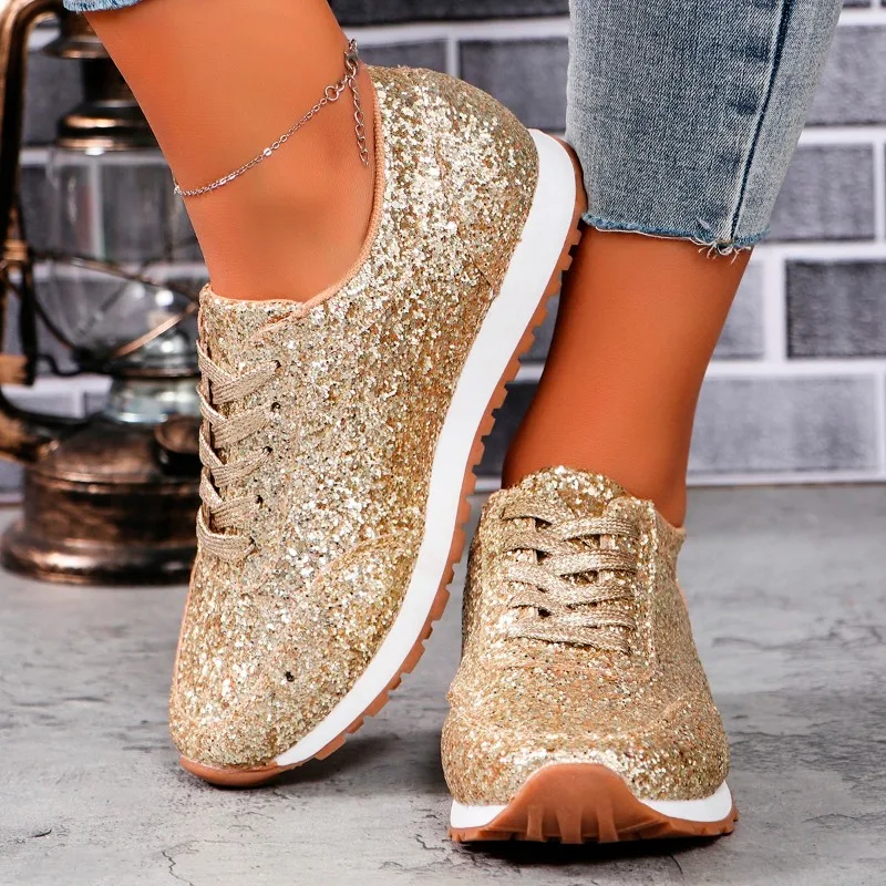 2024new Spring Womens Sequined - đánh giá và giá Women Shoes Nb