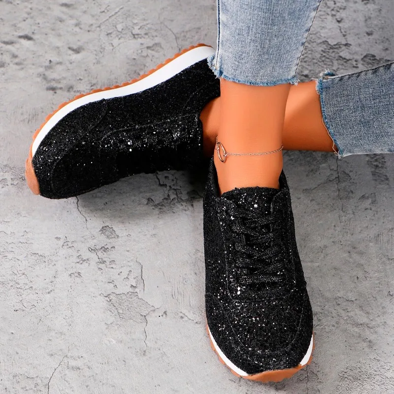 2024new Spring Womens Sequined - đánh giá và giá Women Shoes Nb