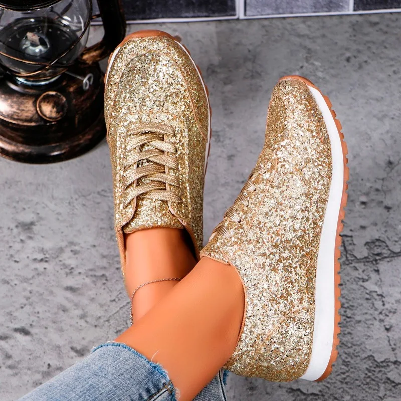 2024new Spring Womens Sequined - đánh giá và giá Women Shoes Nb